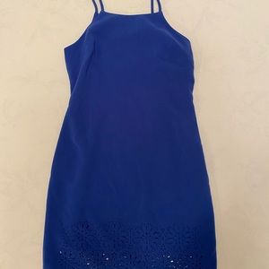 Banana Republic eyelet detail dress